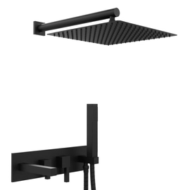 Ducha Integral Monocomando Hidromet One Block 3V cromo 3518NEGR