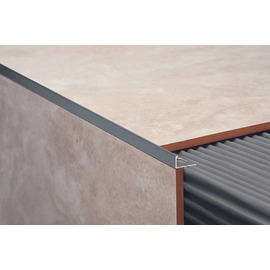 Varilla Atrim aluminio anodizado 12mmx2.5m niquel oscuro 1472txn