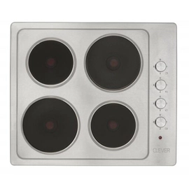 Anafe Clever 4 hornallas Ac.inox 114