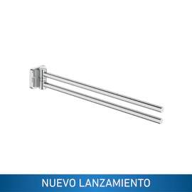 Toallero doble giratorio Roca Victoria cromo A817885C00