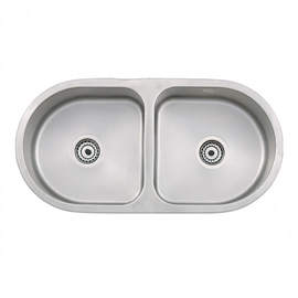 Bacha de cocina Mi Pileta bajo mesada doble 501