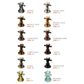 Griferia de bidet Robinet Baires cromo68211501