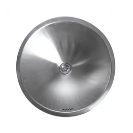 Bacha de lavatorio Ferrum acero inoxidable redonda GX05K