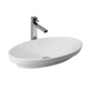 Bacha de lavatorio Ferrum milos ovalada blanca MLS-BH-054-BL