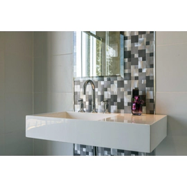 Revestimiento Misiones Malla Sater Aluminio Gray PAL1501