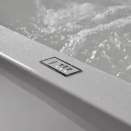 Hidromasaje Ferrum 200x120x52 atlantis base 8 jets motor derecho