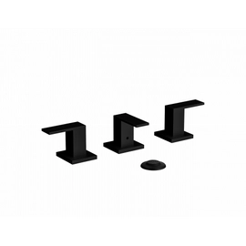 Griferia Piazza Bidet c/transf. Negro 21204NE