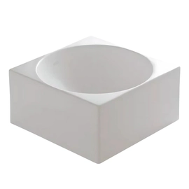 Bacha de baño Ferrum armonica cubo blanca LWDF-B