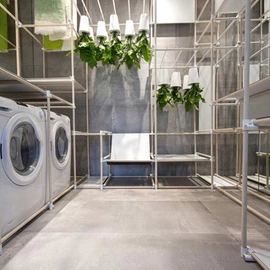 Porcelanato Vite 60x120 antico light grey natural 2ª