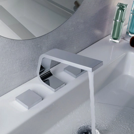 Grifería de lavatorio FV chalten desagüe soft touch 0207/H4-CR