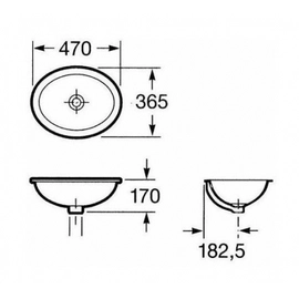 Roca Trevi Lavatorio Bco