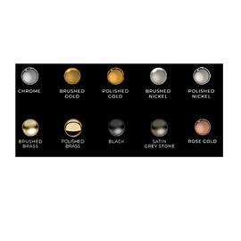 Llave de paso Novum Lollipop lever 3/4" brushed gold FR 480/J2L-BG