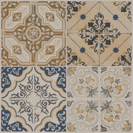 Ceramica Cerro Negro 45x45 Full Deco mix