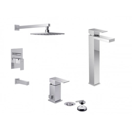 Griferia baño FV Dominic Ducha Lavatorio Bidet&