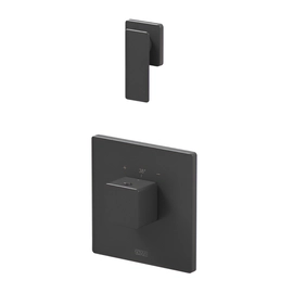 Vista para termostato Novum ducha hito negro FR217/J5.0-FB