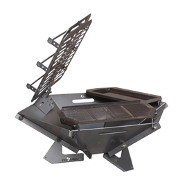 Parrilla fogon novecento leña Tromen