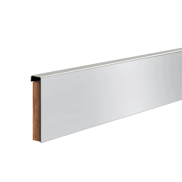 Zócalo square brillante 80 mm x 12 mm x 2,5 m Atrim