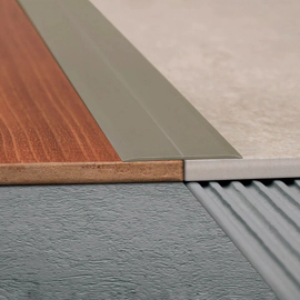 Separador aluminio Atrim 39 mm x 1 m Bronce mate 2491