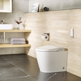 Inodoro in wash inspira round con in-tank smart toilet Roca