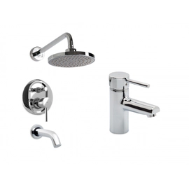 Griferia baño Vasser Lyra lavatorio ducha + &