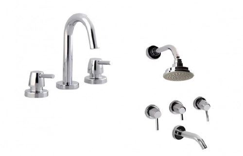 Griferia baño Vasser Onix lavatorio bañera &