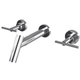 Griferia Andez Lavatorio De Pared Giraffe Cromo (550.22)