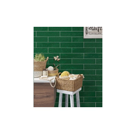 Revestimiento Piu 6.9X28.5 Veneto Verde ingles cal 1º