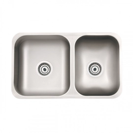 Bacha de Cocina doble Mi Pileta bajo mesada AC 205