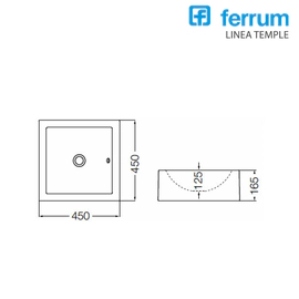 Bachas Baño Ferrum Armon Egina Blanca LWFF B