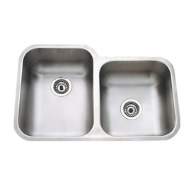 Bacha de cocina Mi Pileta bajo mesada doble 604