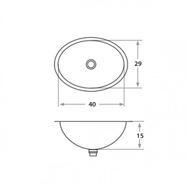 Bacha de baño Mi Pileta Simple Zingara 451E