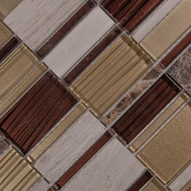 Malla arren 30x30 wave mod vidrio PMH023