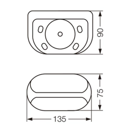 Porta vaso Ferrum compacto blanco ACO-PV-006-BL