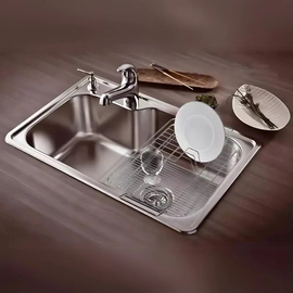 Cesto secaplatos Mi pileta alambre inoxidale rectangular 8783