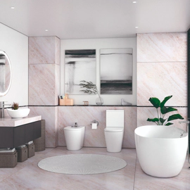 Deposito inspira round 4.5L/3L plus blanco Roca