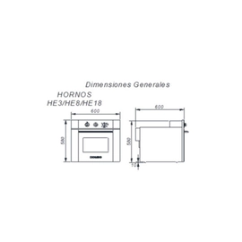 Horno DOMEC electrico heng 52956