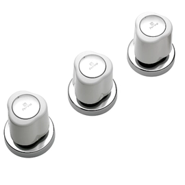 Griferia de bidet Peirano Lorca bco/cr 70-010