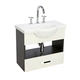 Mueble vanitory Ferrum 64 cm venecia sin mesada X6VQ