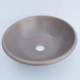 Bacha Eliptica Fango Cemento mate35x11CM EB35CH