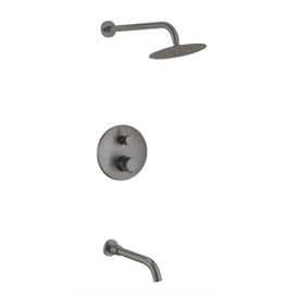 Griferia de ducha Ultragrif Onix Monoc c/transf grey gun UGL1022GG01