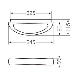 Toallero Ferrum clasica blanco ACL-TO-028-BL