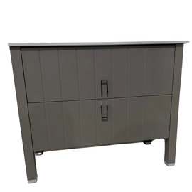 Vanitory Campi deck 100 gris con mesada 3AG