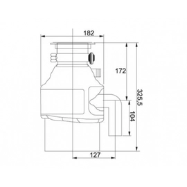TRITURADOR DE RESIDUOS COCINA FRANKE 1/2HP 4010-726 OFERTA