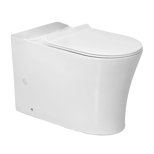 Inodoro largo con asiento Peirano Urban blanco INO103-1