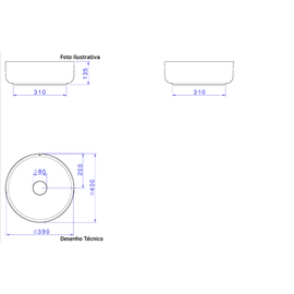 Bacha Deca Slim Salvia de apoyo Redonda L.12040.49