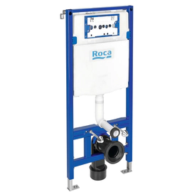 Soporte con deposito Roca in wall duplo wc one