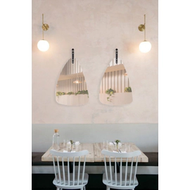 Espejo de baño Reflejar Modelo Love Rio Cholocate 45x66 esp 01.18