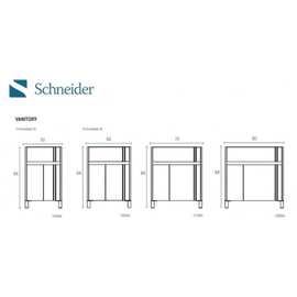 Mueble Schneider Nature 80cm Caju