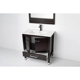 Mueble Campi Zebrano 80 1 ag con mesada ZH80C/LM