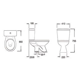 Deposito Roca apoyo italiana blanco